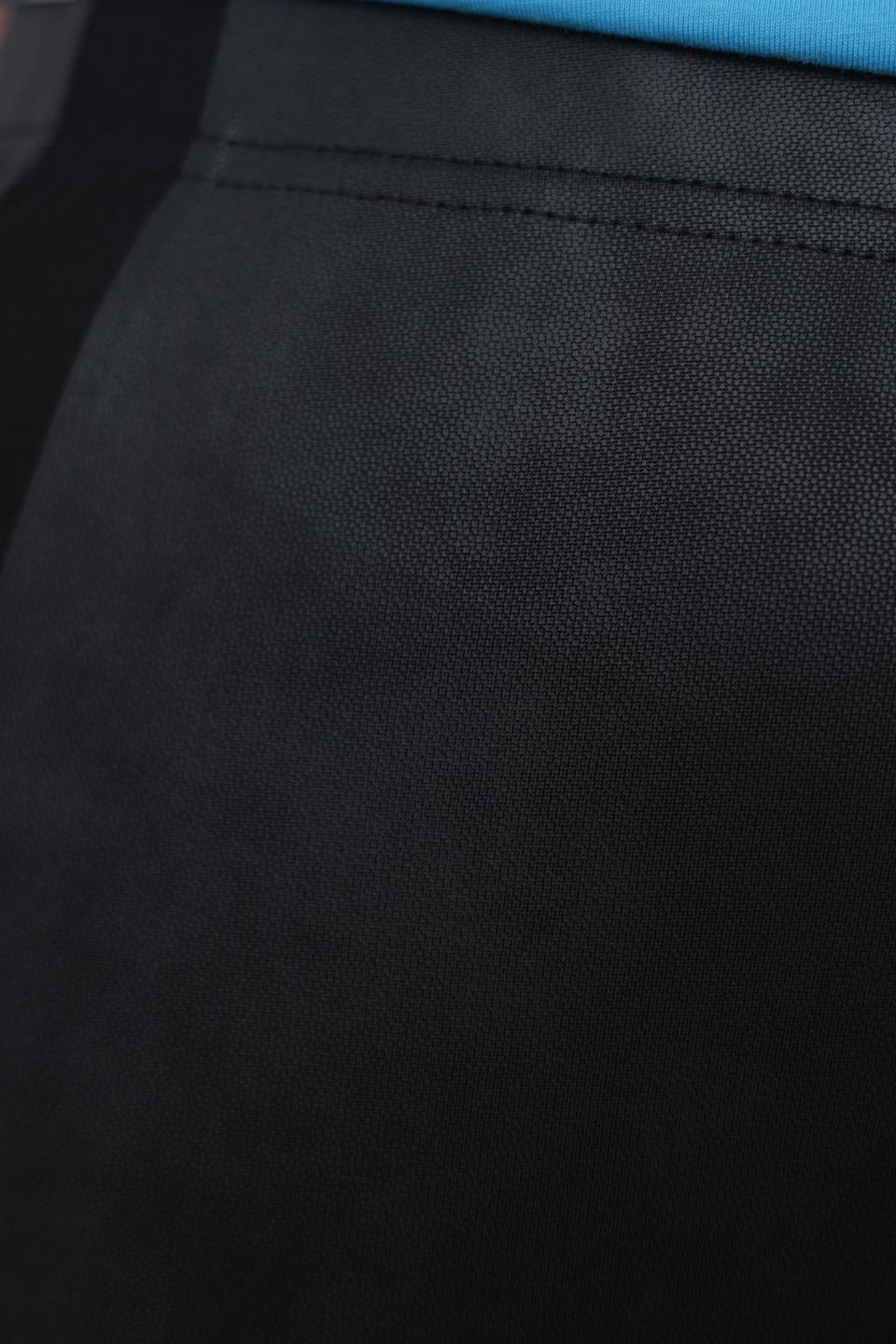 Брюки кожа Doris Streich черные