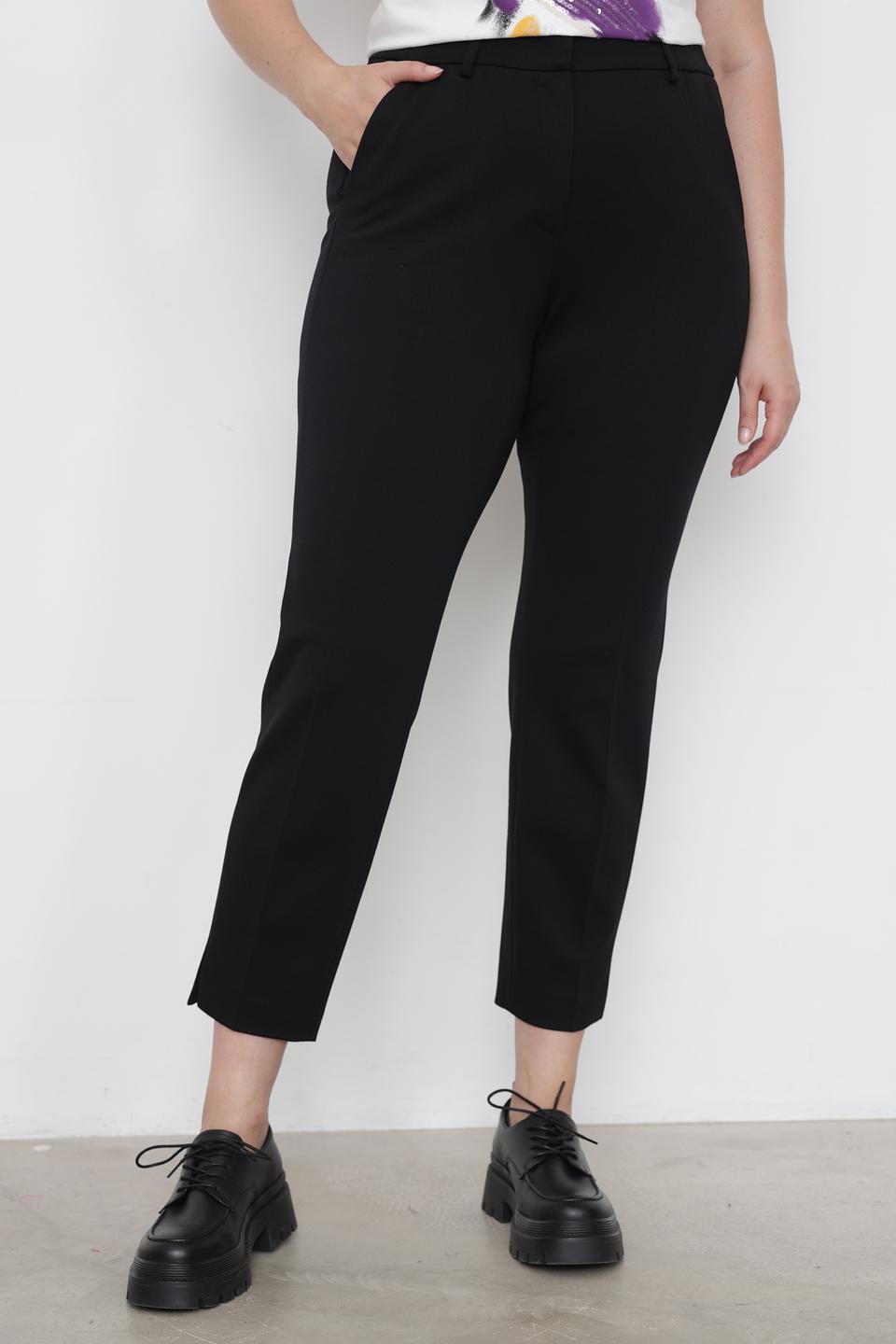 Брюки классические Samoon чёрные