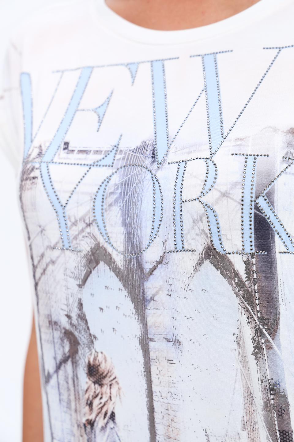 Футболка Monari с принтом New York