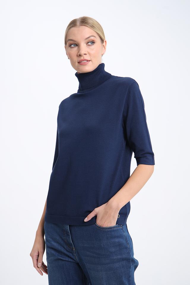 Водолазка Pezzo 3/4 синяя