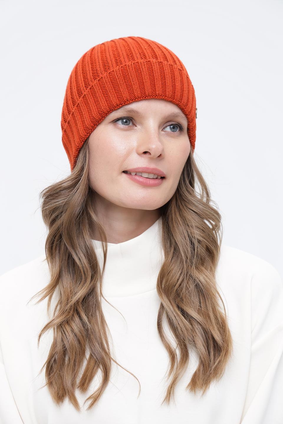 Шапка Bugatti рыжая