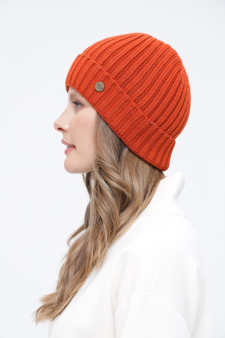Шапка Bugatti рыжая