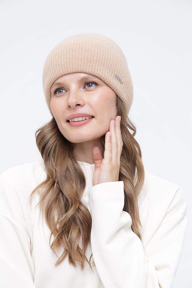 Шапка Wegener бежевая