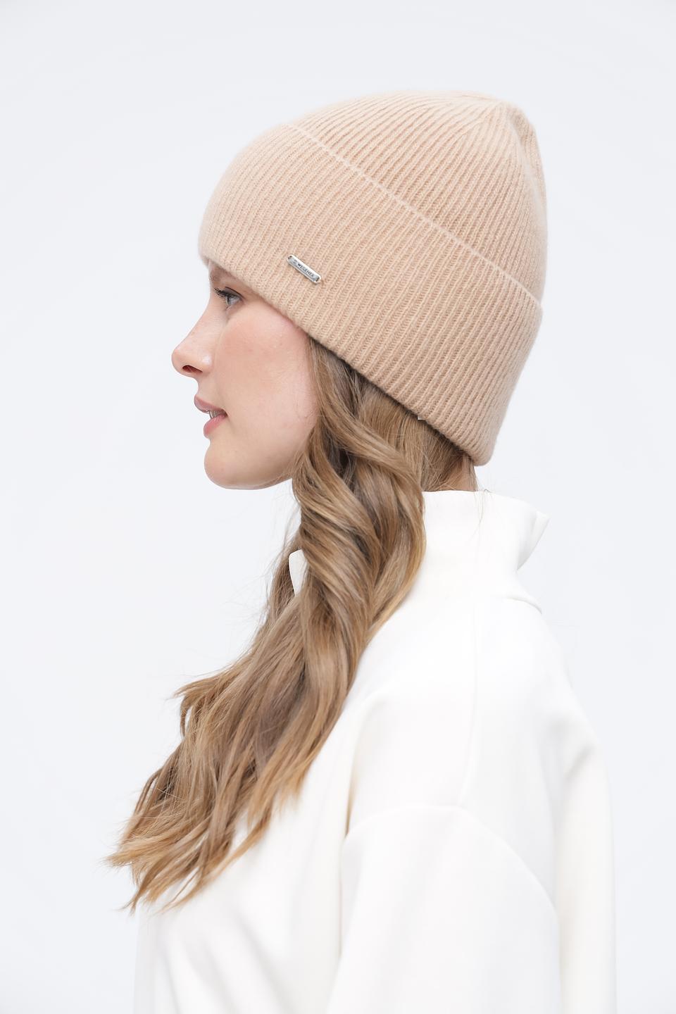 Шапка Wegener бежевая
