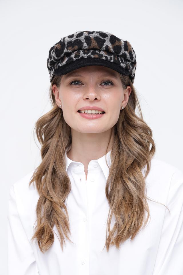 Кепка Wegener с леопардовым принтом