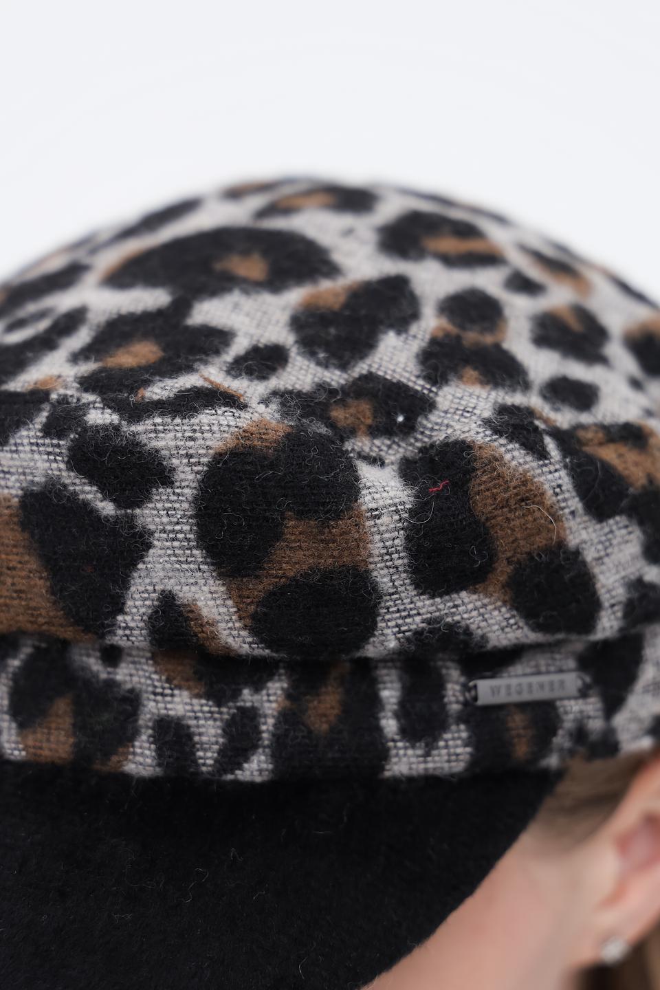 Кепка Wegener с леопардовым принтом
