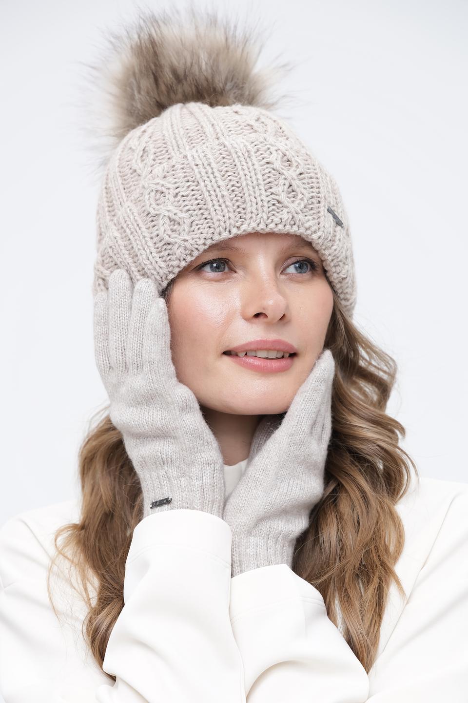 Перчатки Wegener бежевые