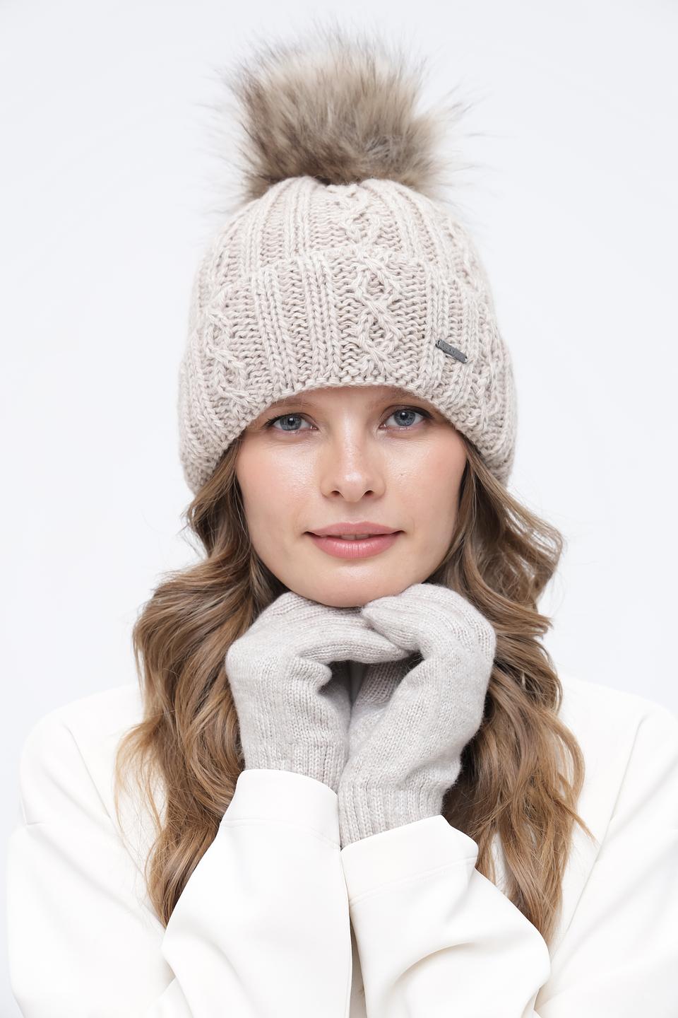 Перчатки Wegener бежевые