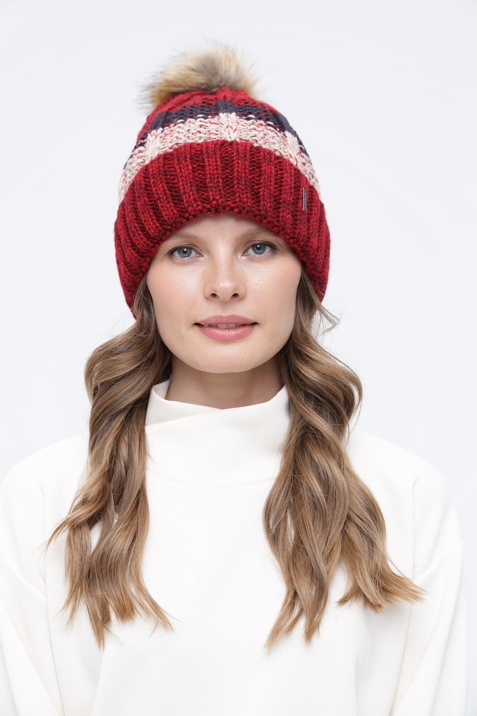 Шапка Wegener с помпоном