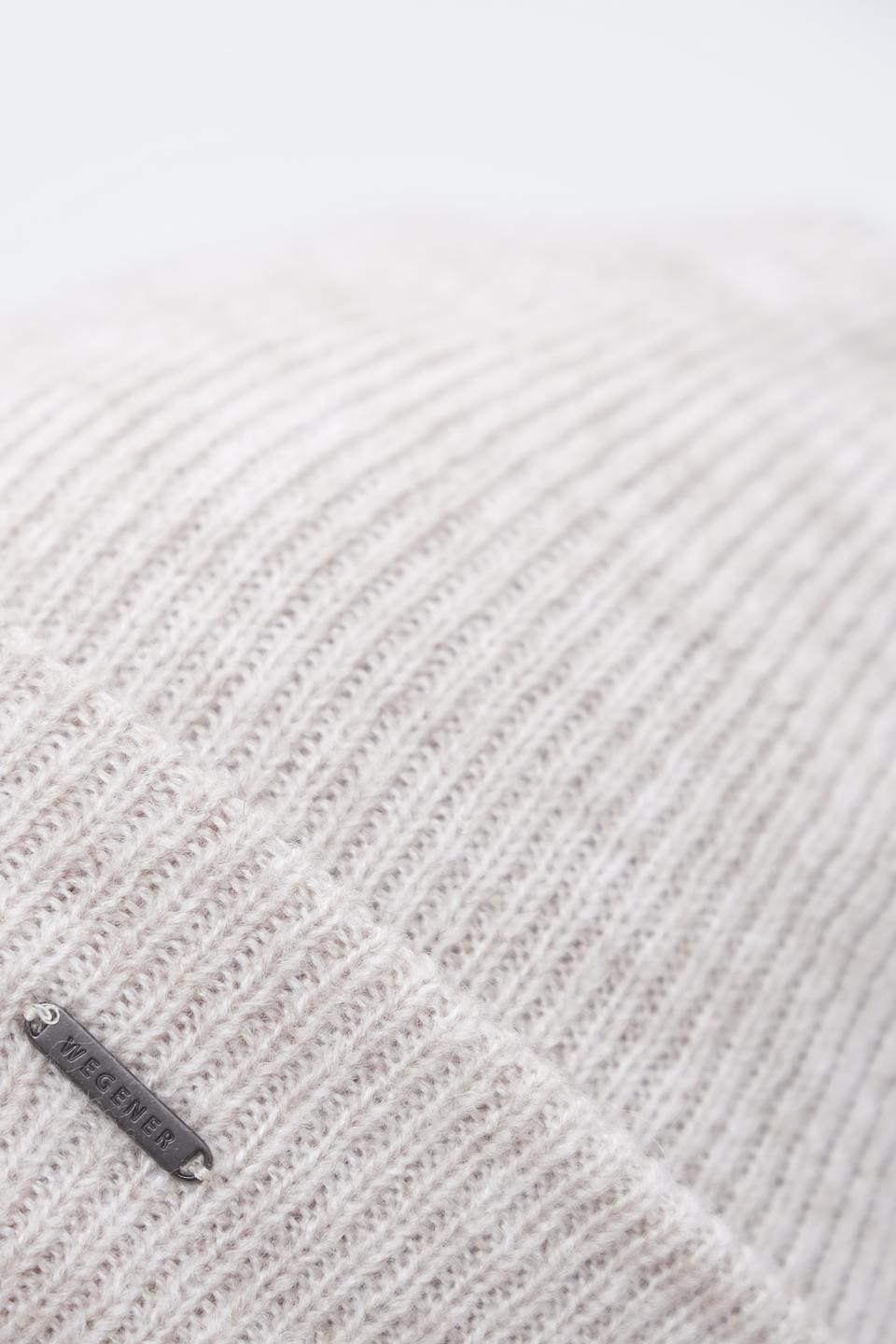 Шапка Wegener вязаная серая