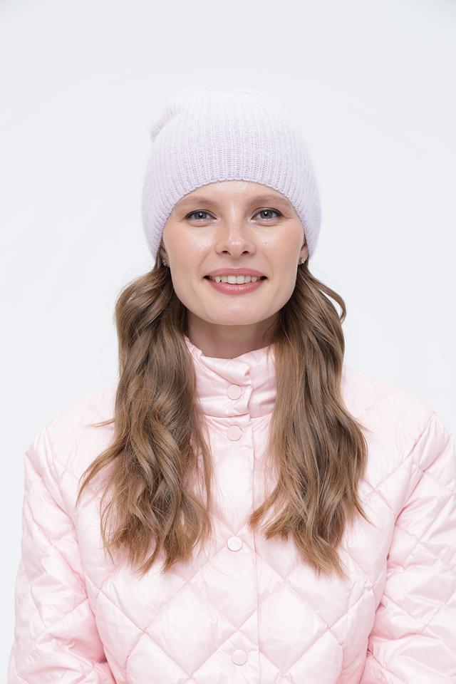 Шапка Wegener вязаная лавандовая