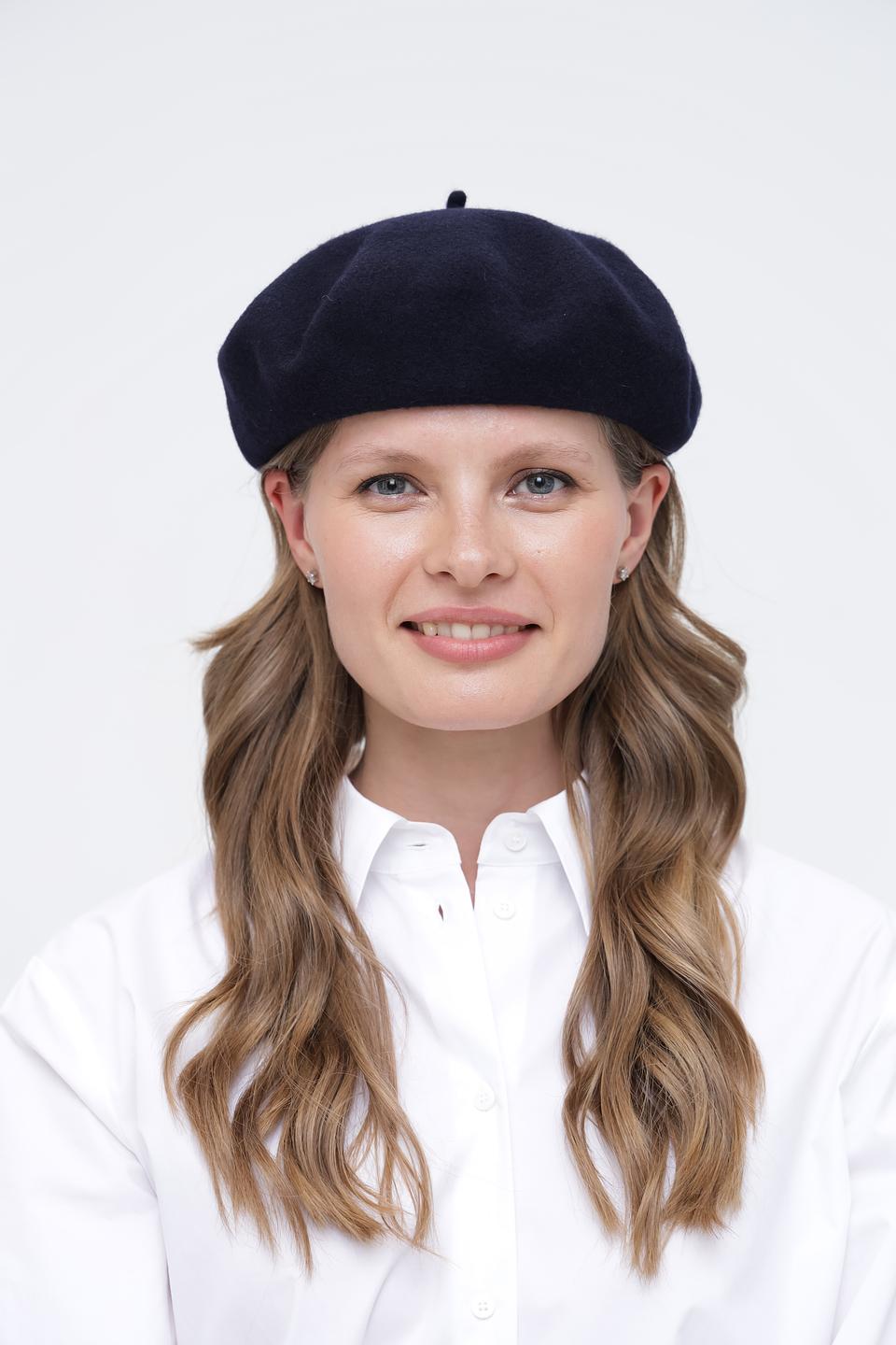 Берет Wegener тёмно-синий