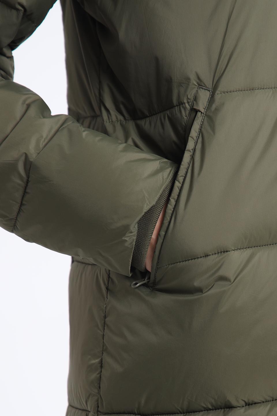 Пальто Pezzo хаки стеганое