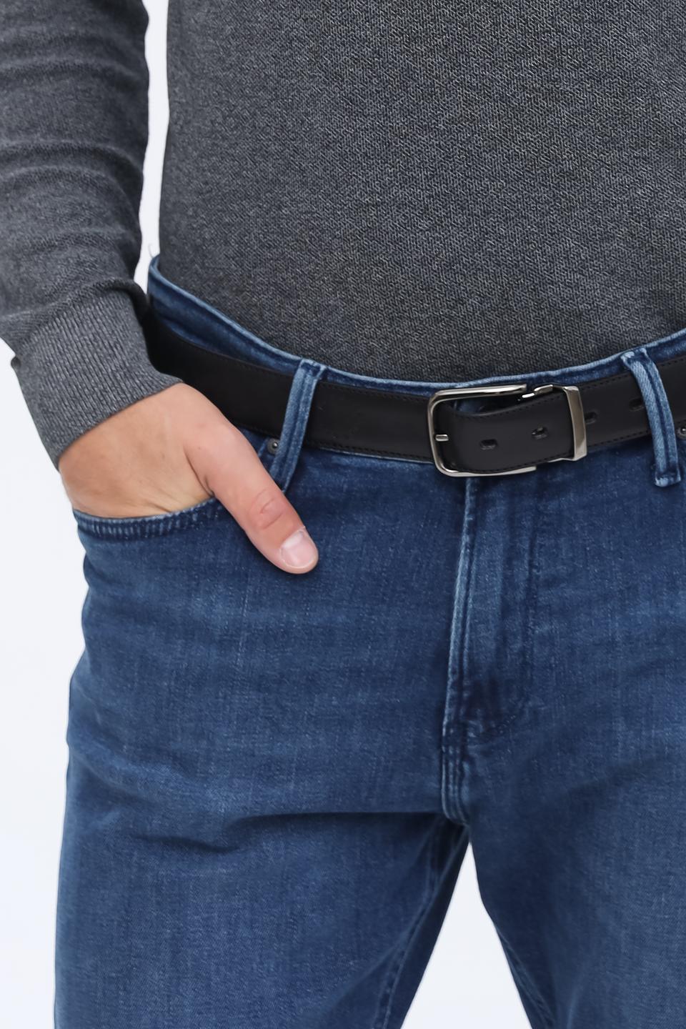 Ремень Bugatti ACC чёрный