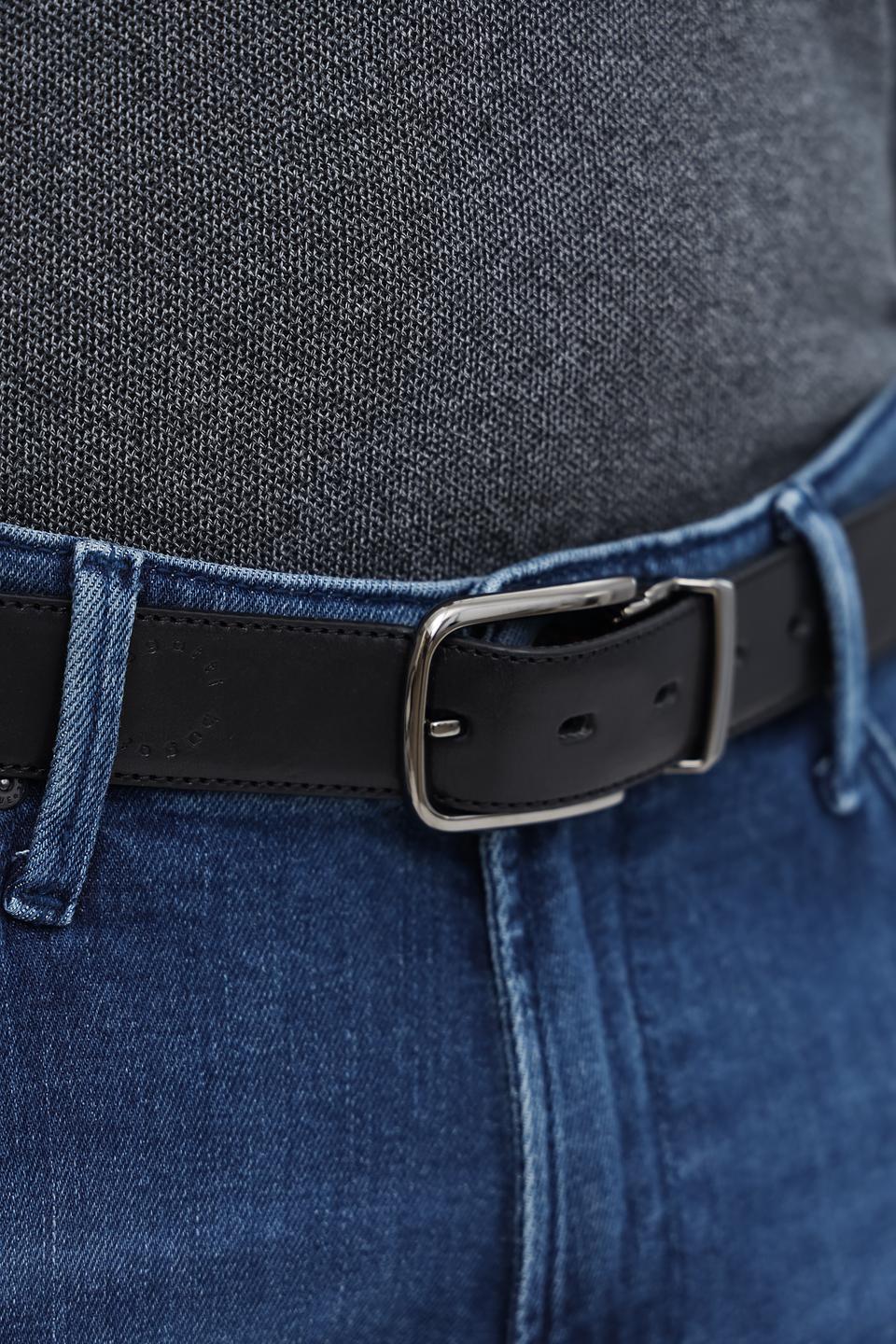 Ремень Bugatti ACC чёрный