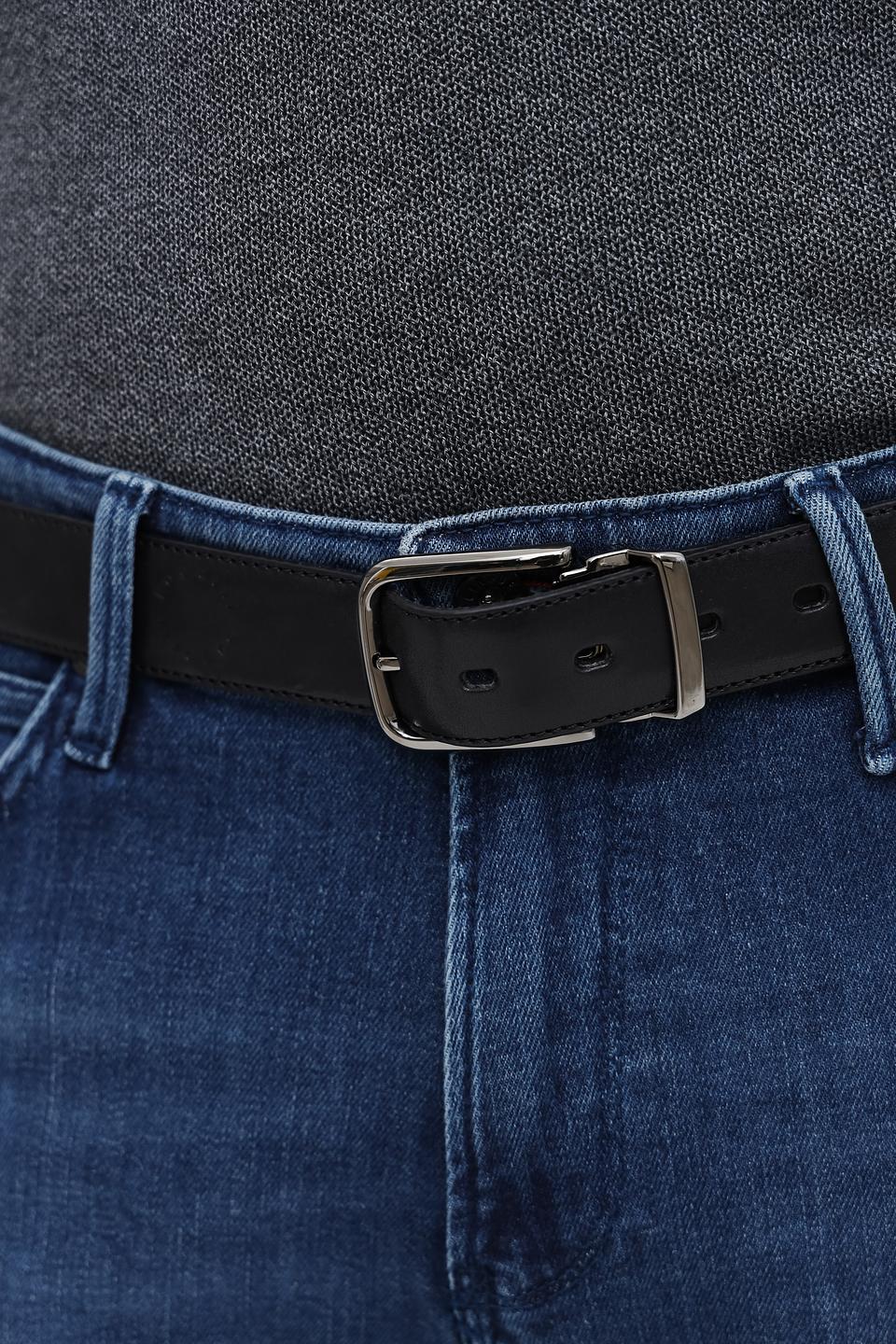 Ремень Bugatti ACC чёрный