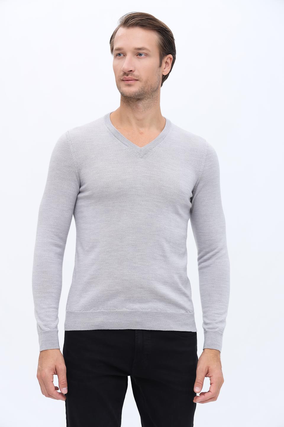 Джемпер Radi Perugia V-образный серый