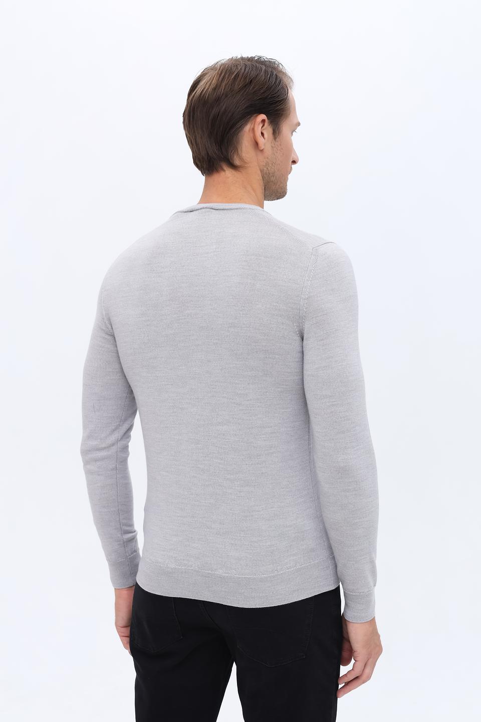 Джемпер Radi Perugia V-образный серый