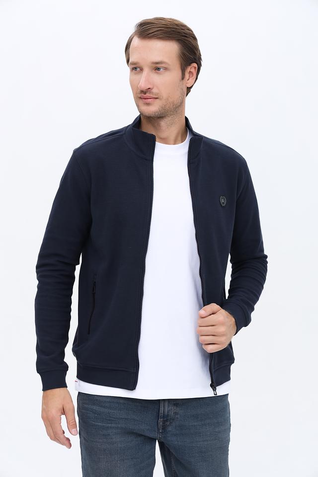 Кардиган Lerros мужской тёмно-синий