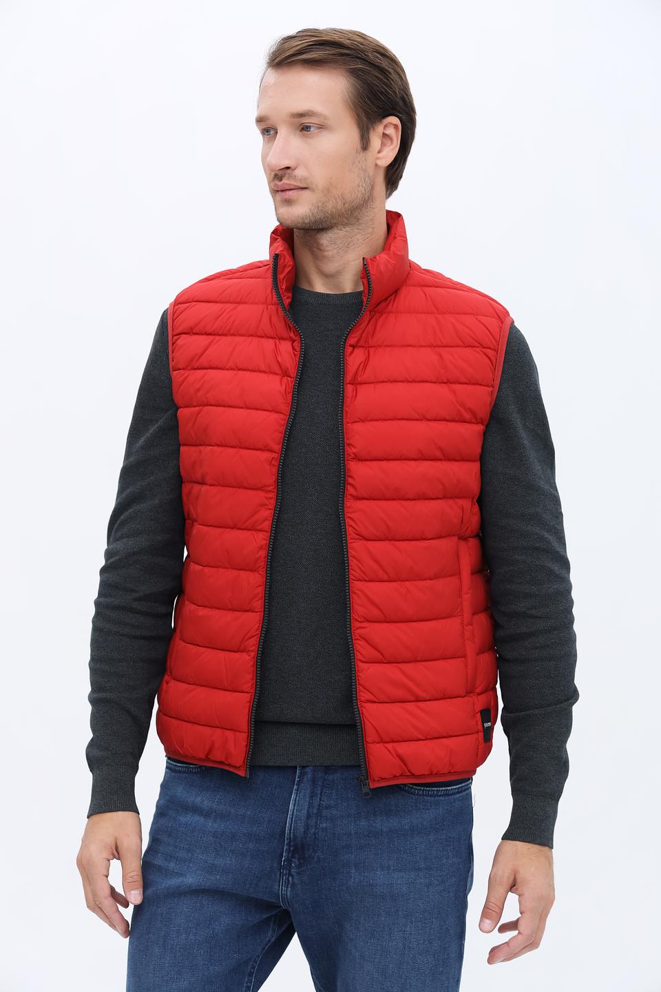 Жилет Calamar стеганый красный