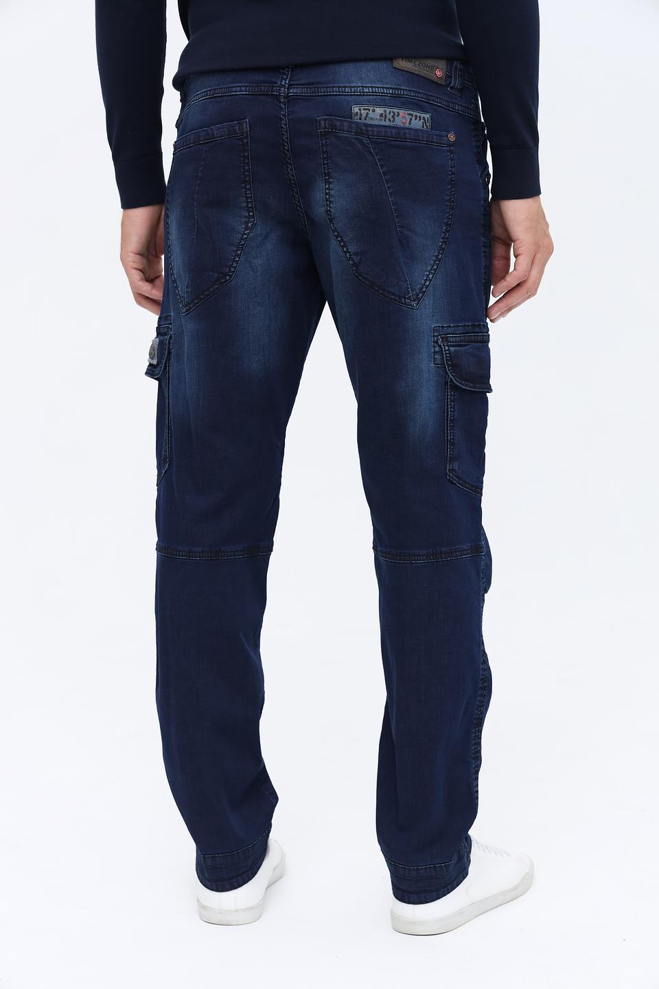 Джинсы Time Zone карго тёмно-синие