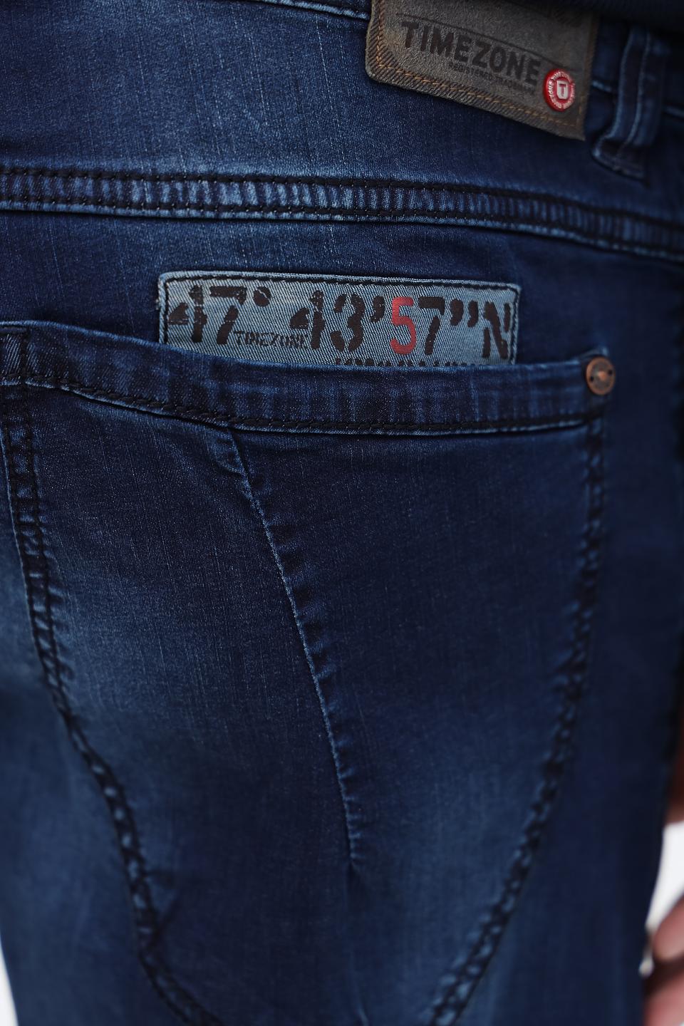 Джинсы Time Zone карго тёмно-синие