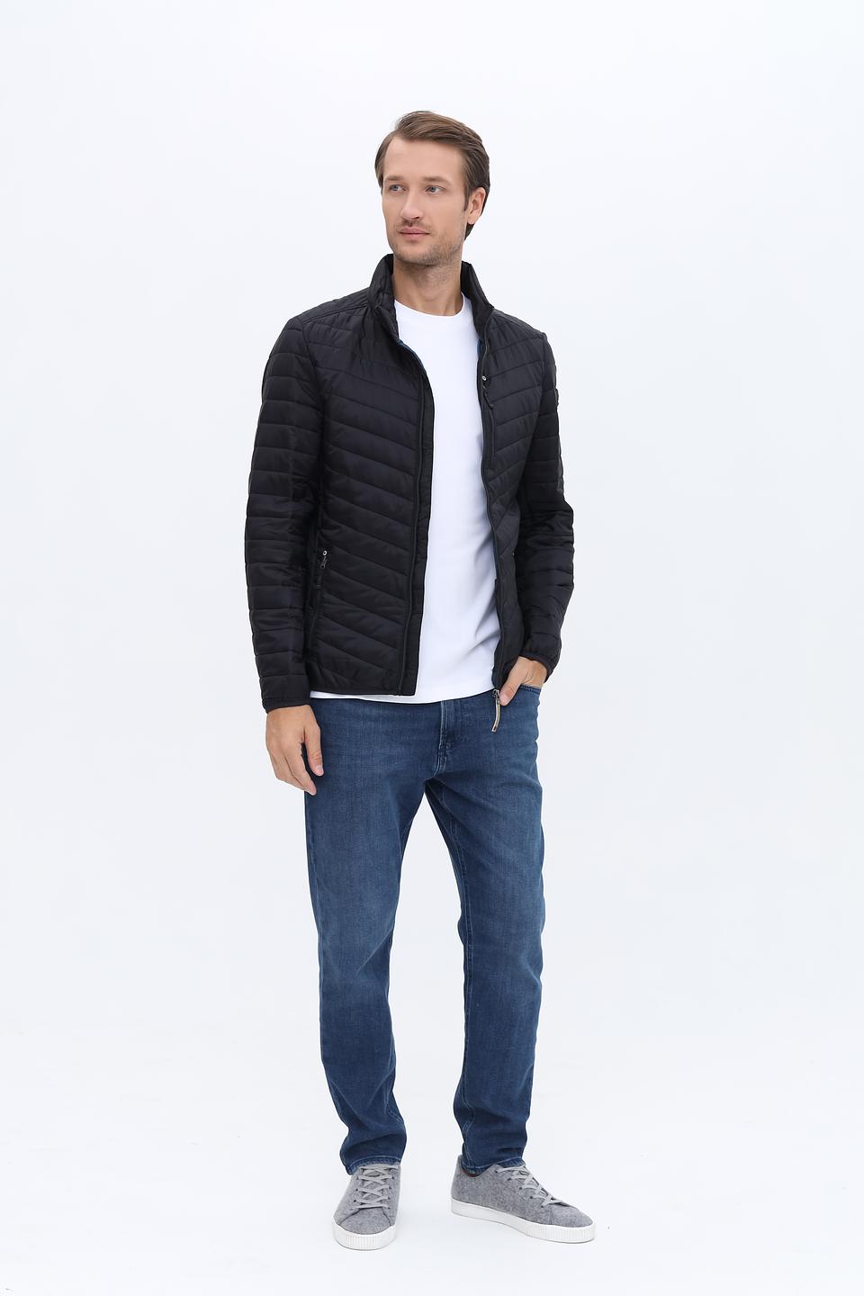 Куртка Red Point стеганая чёрная