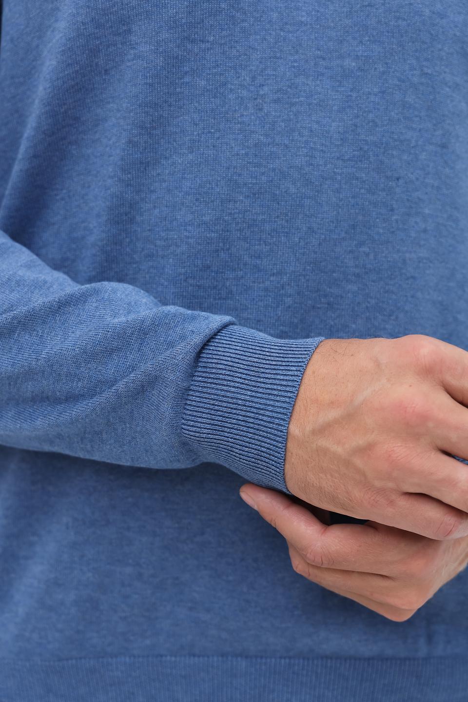 Джемпер Casa Moda V-образный голубой