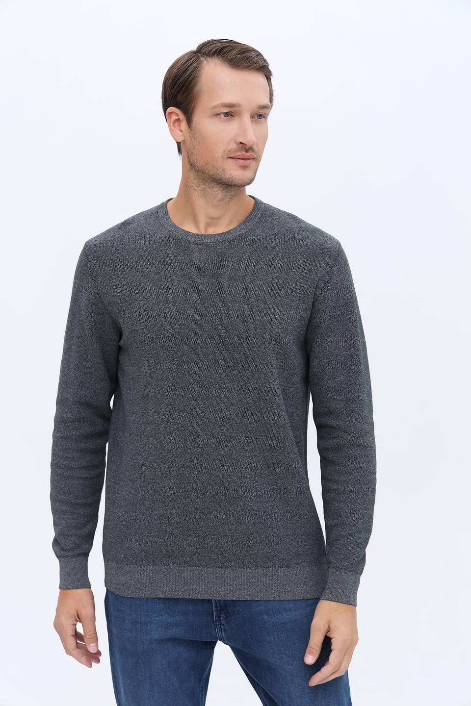 Джемпер Casa Moda серый меланж