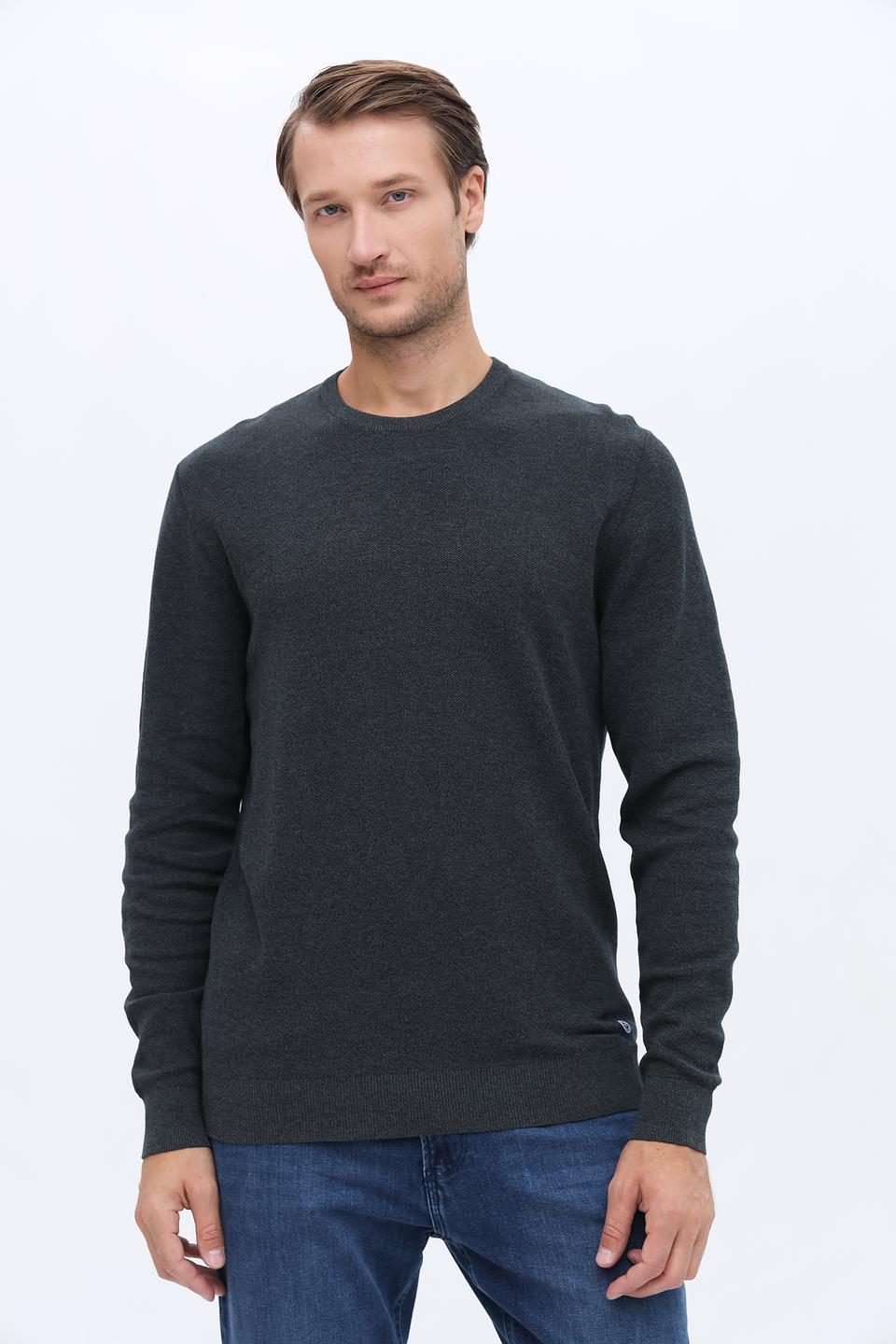 Джемпер Casa Moda серый меланж