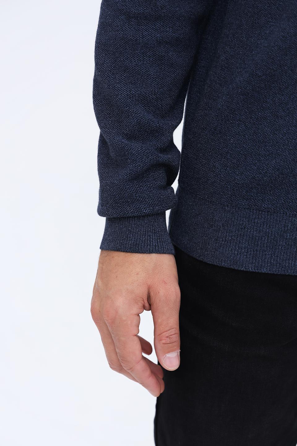 Джемпер Casa Moda с молнией синий