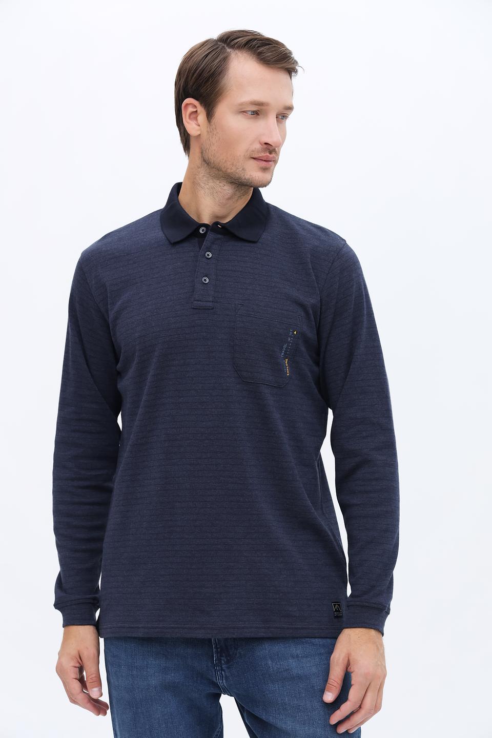 Поло Casa Moda с длинным рукавом