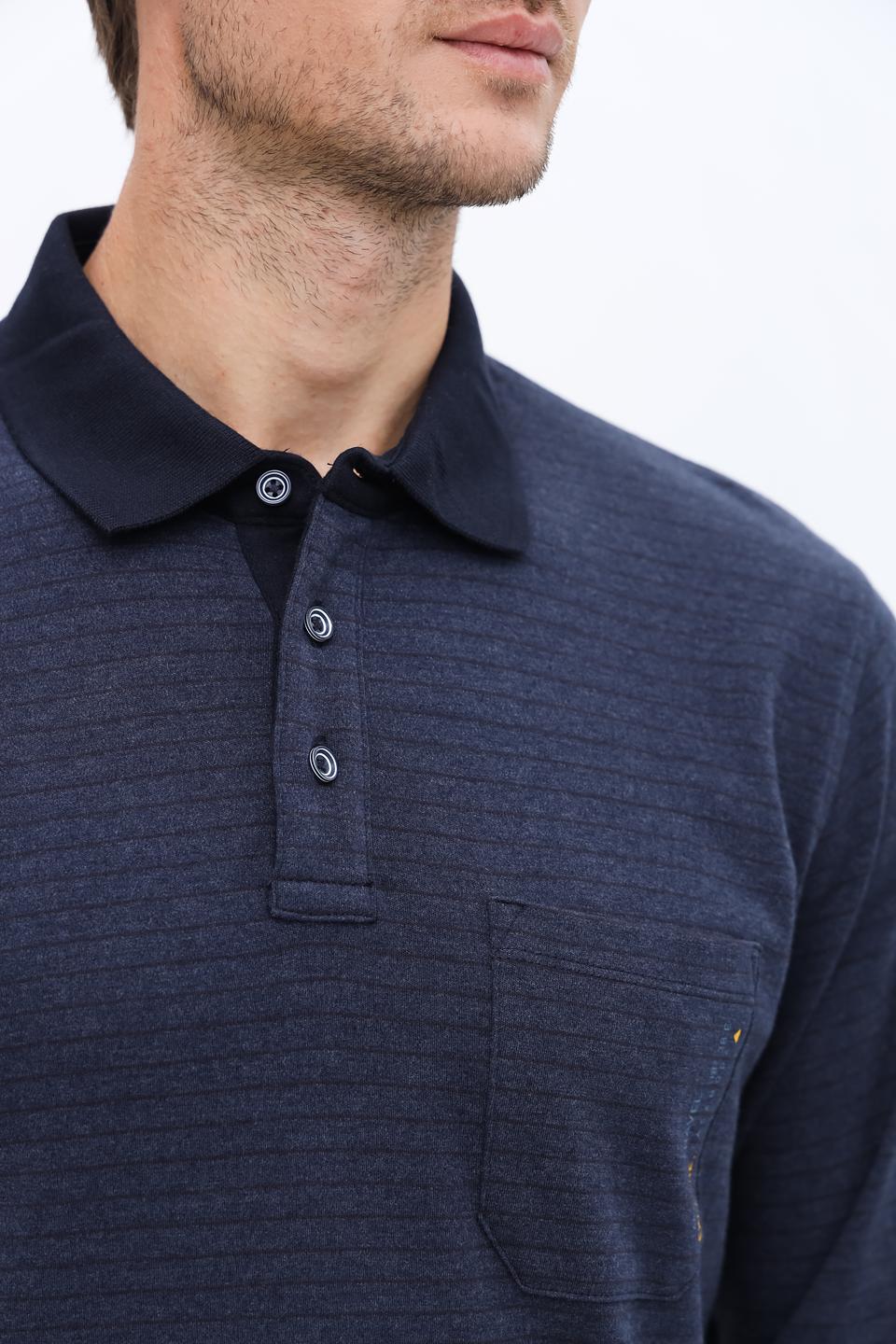 Поло Casa Moda с длинным рукавом