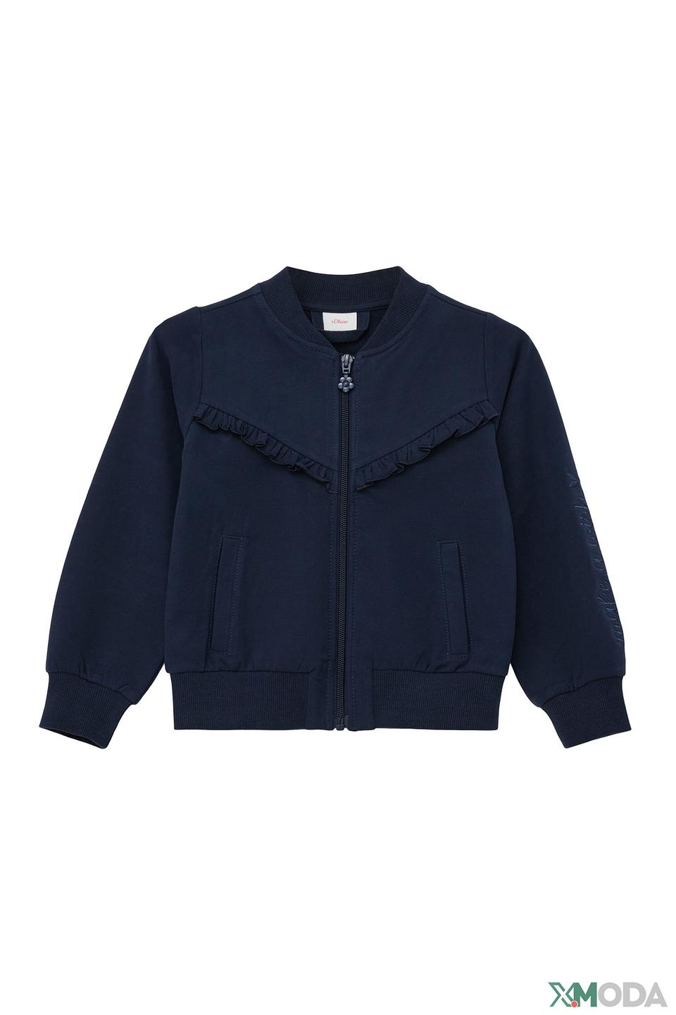 Куртка-бомбер s.Oliver синяя