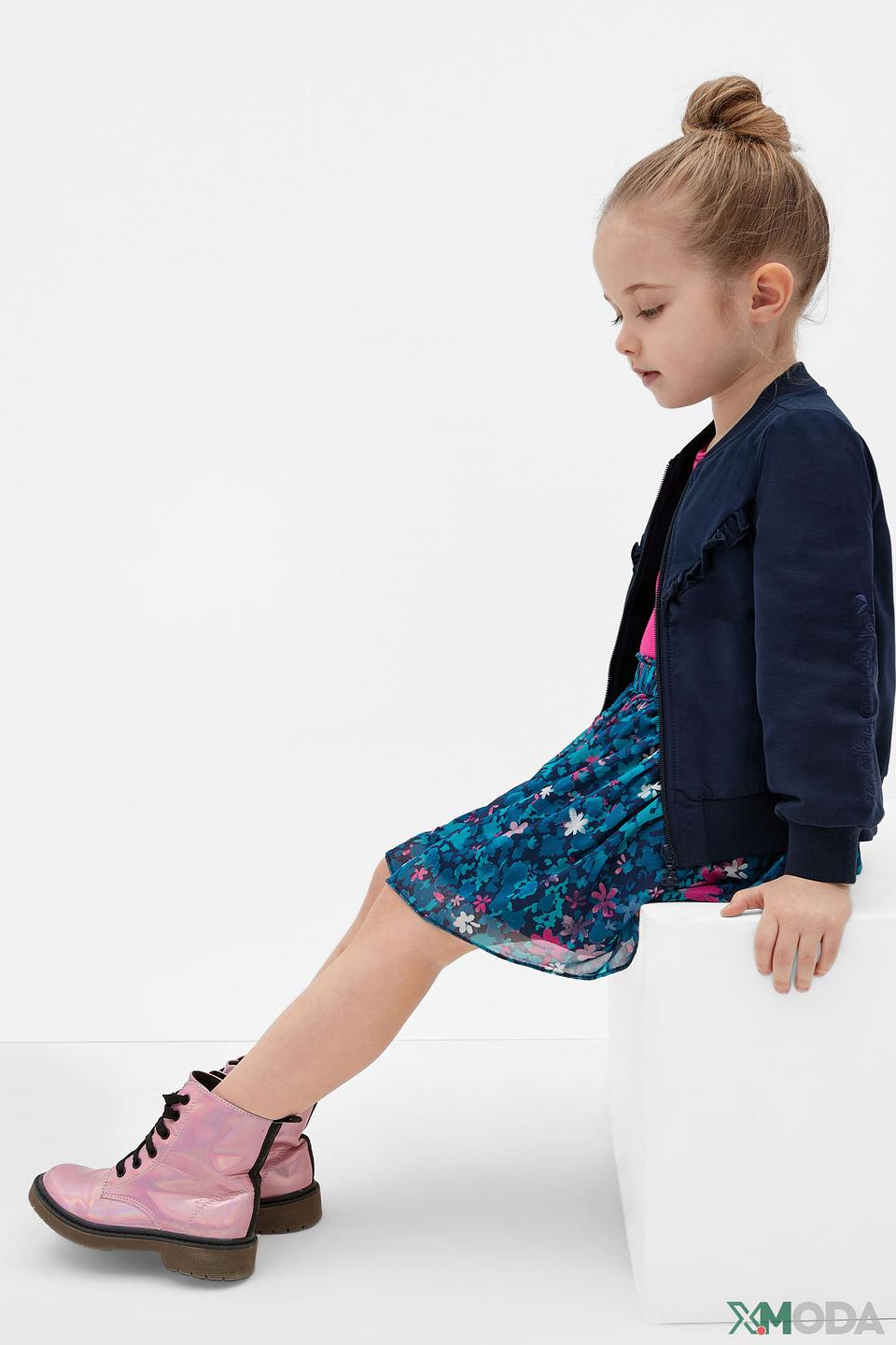 Куртка-бомбер s.Oliver синяя