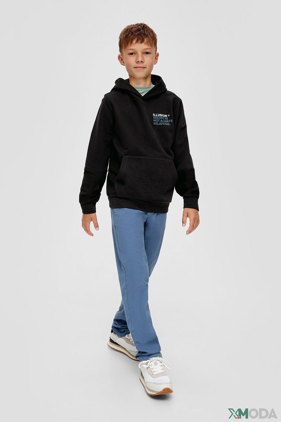 Джемпер s.Oliver чёрный с принтом