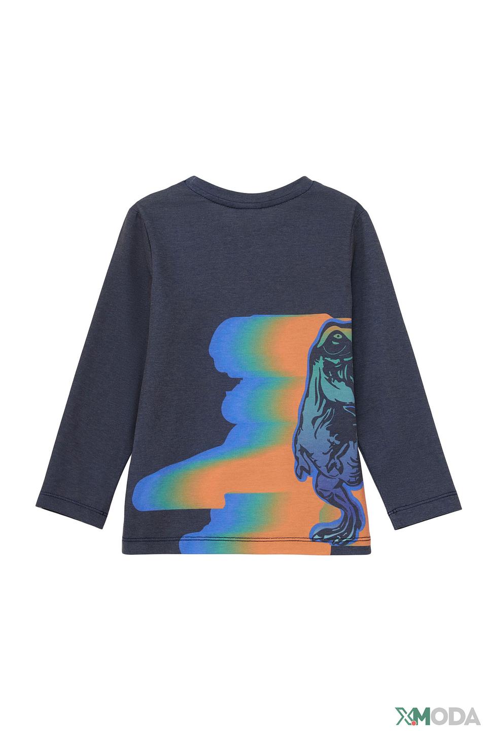 Футболка s.Oliver с динозавром синяя