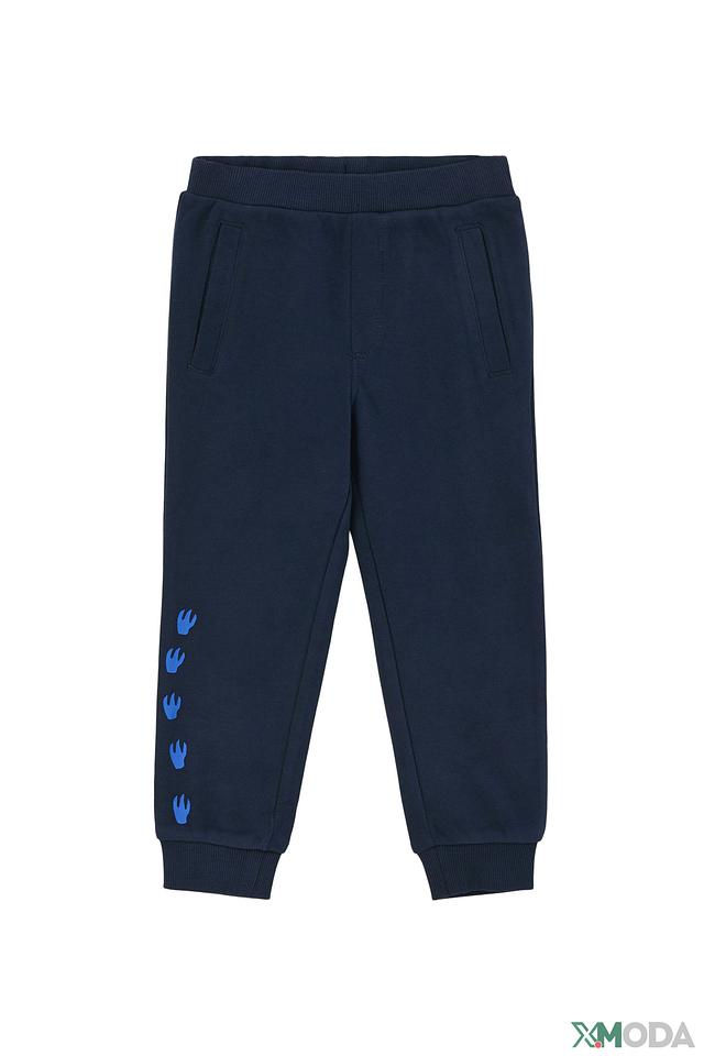 Брюки s.Oliver синие с принтом