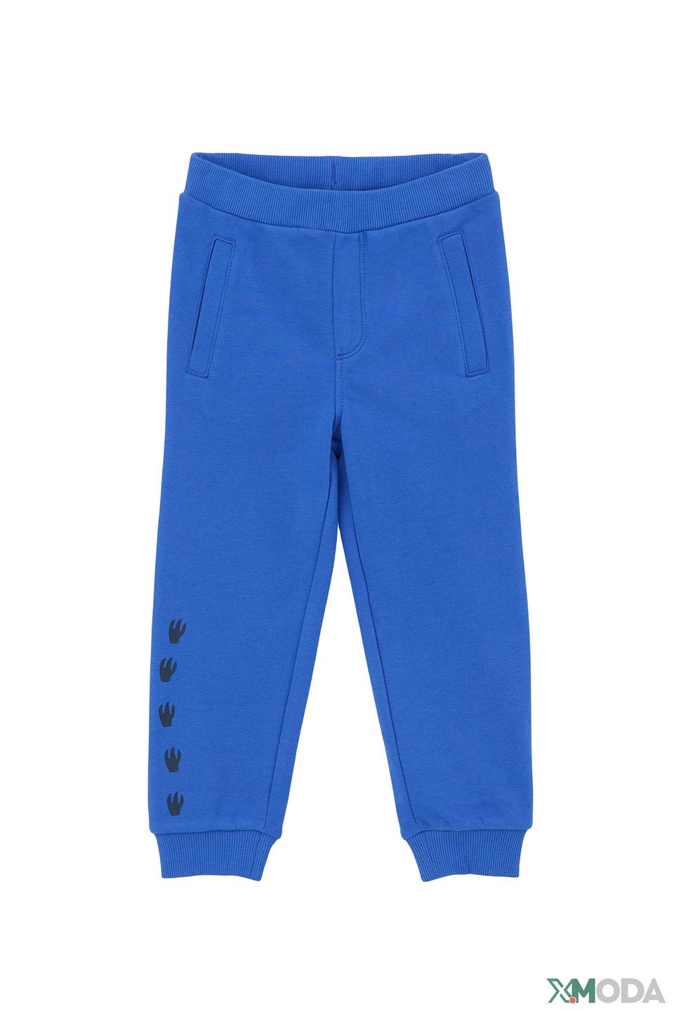 Брюки s.Oliver синие с принтом