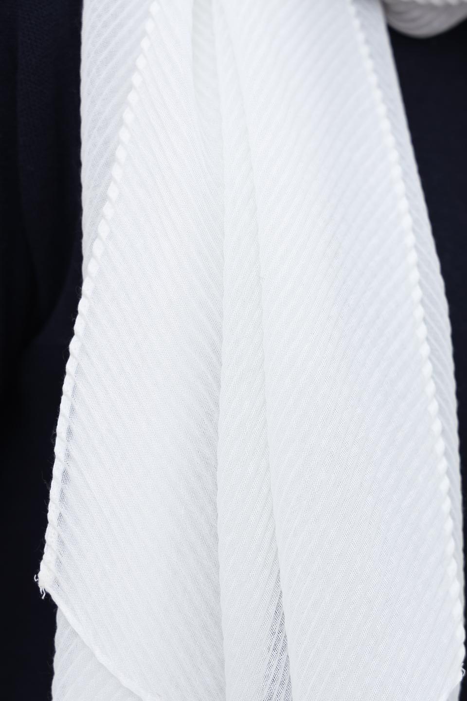 Шарф Fraas плиссированный двухцветный