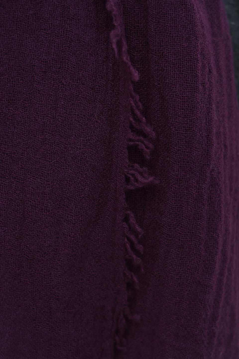 Шарф Fraas фиолетовый