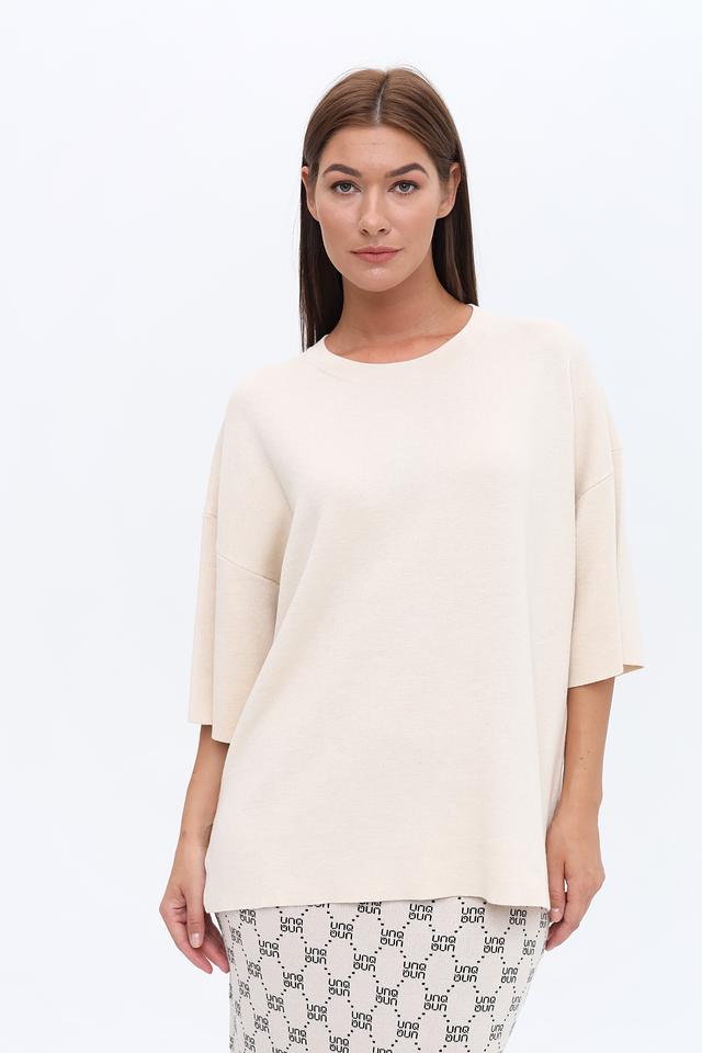 Пуловер UNQ женский бежевый