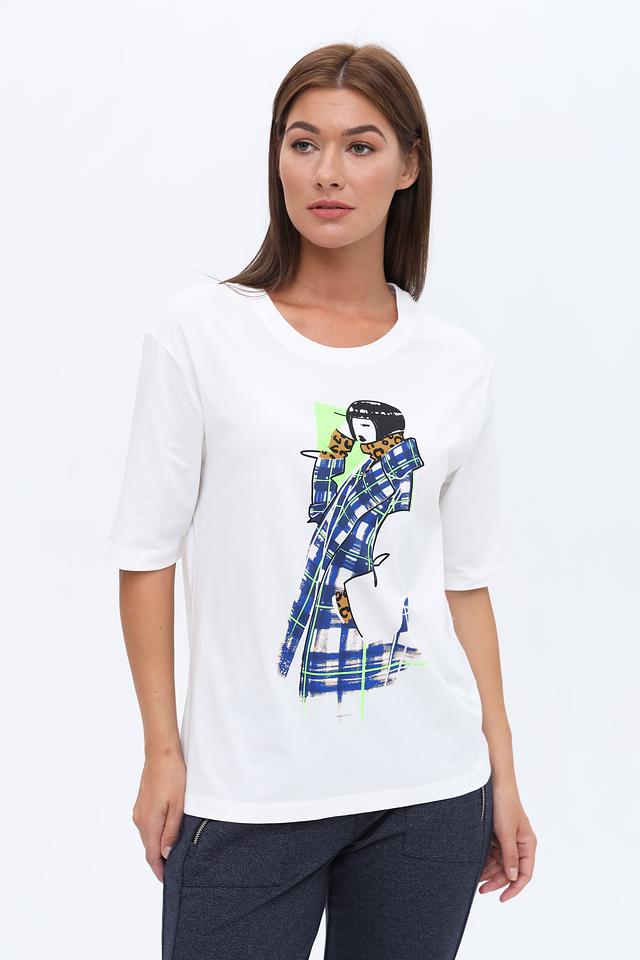 Футболка Oui с принтом