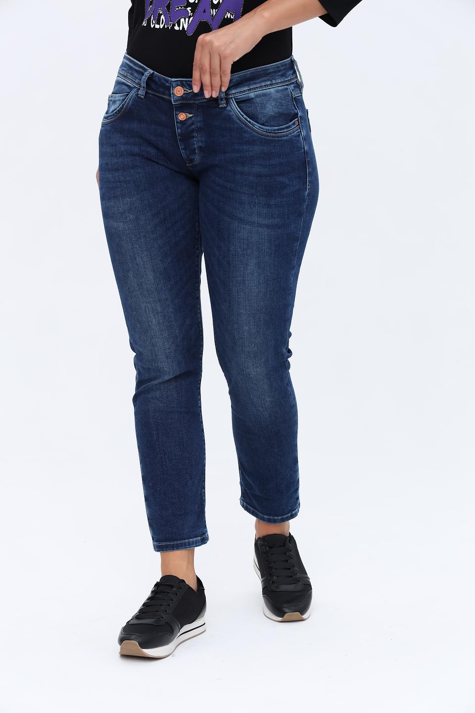 Джинсы Time Zone с потертостями