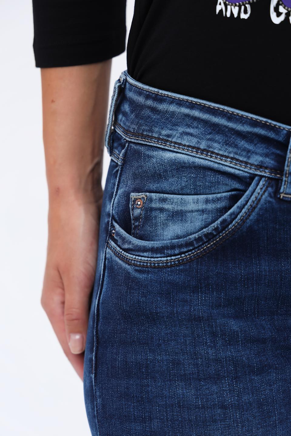 Джинсы Time Zone с потертостями