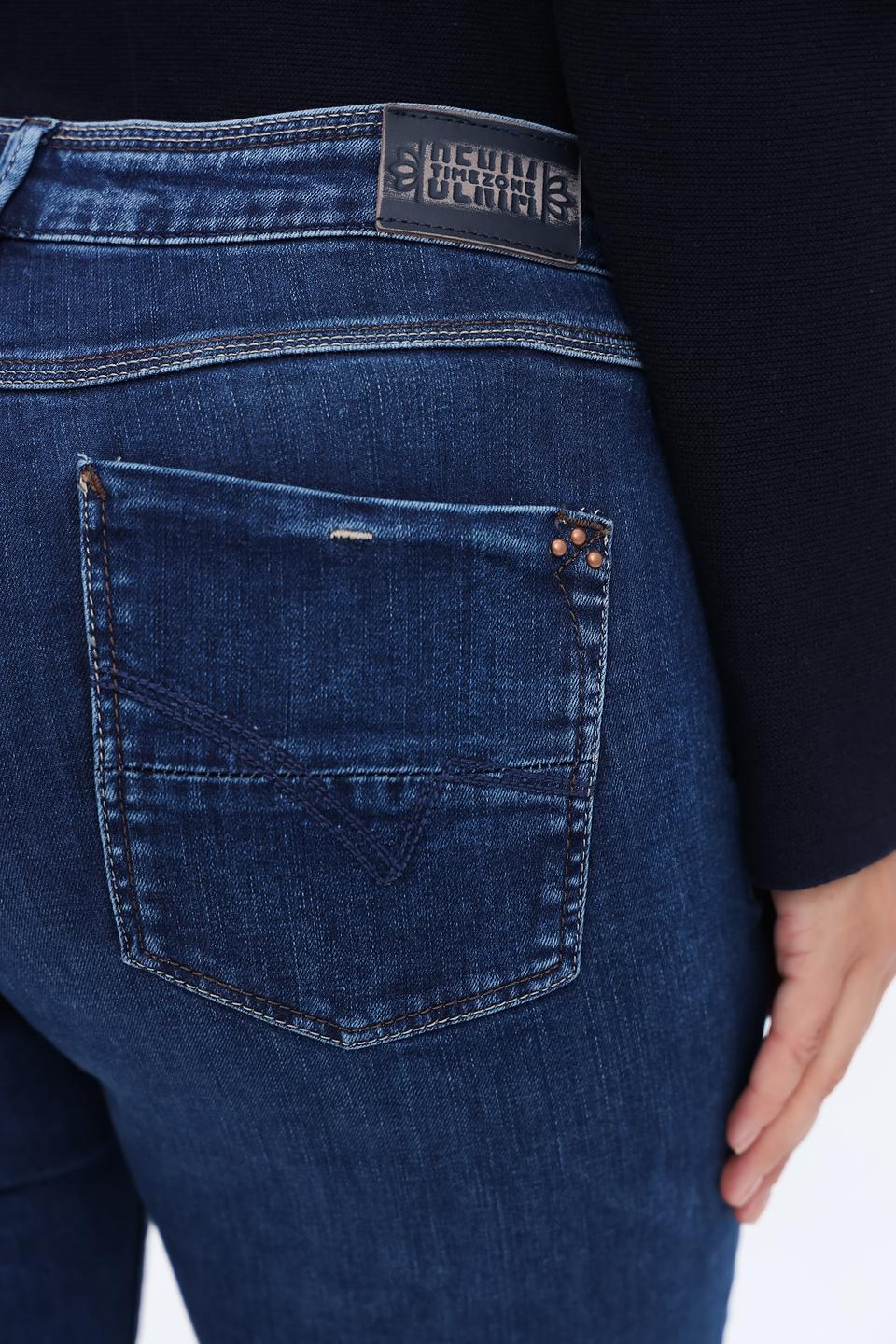 Джинсы Time Zone Slim Fit синие