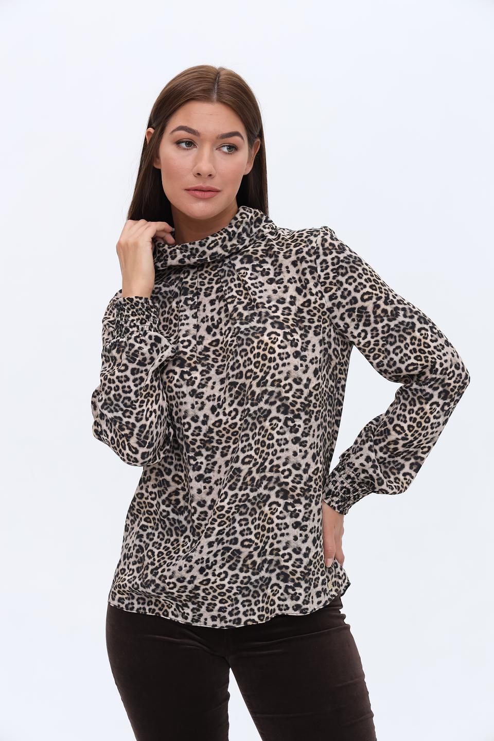 Блуза Marc Cain леопардовый принт