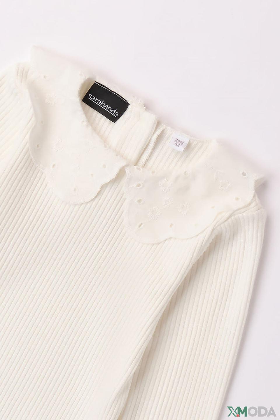 Джемпер Sarabanda с воротником-жабо