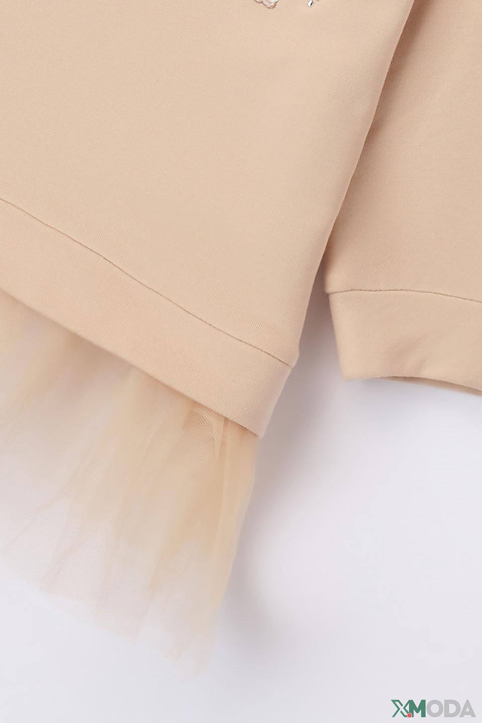 Платье Sarabanda с куклой бежевое