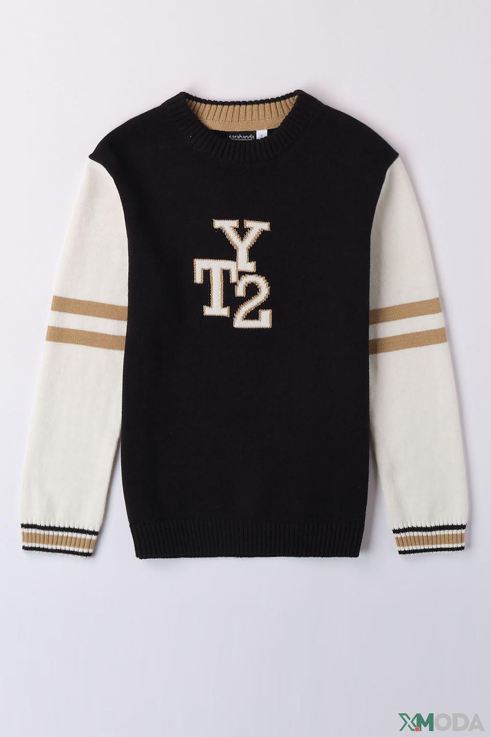 Джемпер Sarabanda с логотипом чёрный